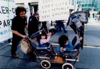 Protest Demonstrations - Canada - Ontario - Toronto - Metro Days of Action October 1996