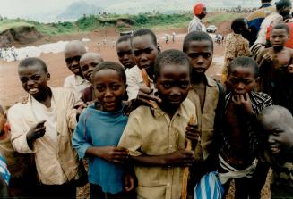 Children in Kibumba Camp