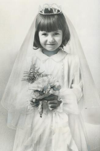 First Communicant Patricia Crowley Sweet victory for her mother