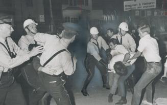 Rising crime rates and overt examples of civil disobedience, such as recent near-riots in Yorkville, have led many Canadians to believe their nation i(...)