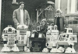 For entrepreneurs Brian Matthews (left), brothers Sim and Matthew Brigden, the birth of Robo Labs Inc