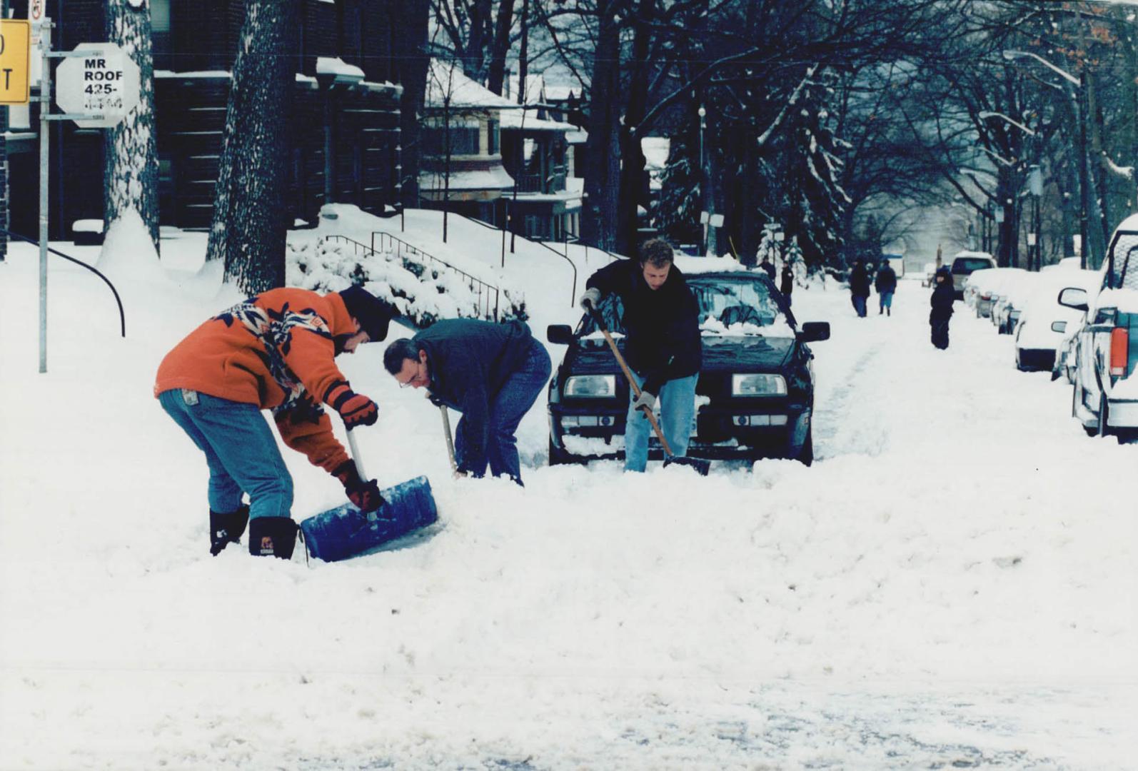 Storms - Snowstorms - 1999