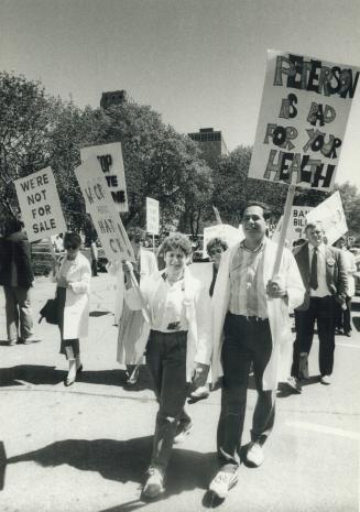 Strikes - Canada - Ontario - Doctors 1986