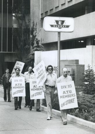 Strikes - Canada - Ontario - Toronto - TTC 1974