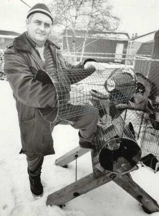 Art Crawford is believed to be the last professional trapper in Oshawa