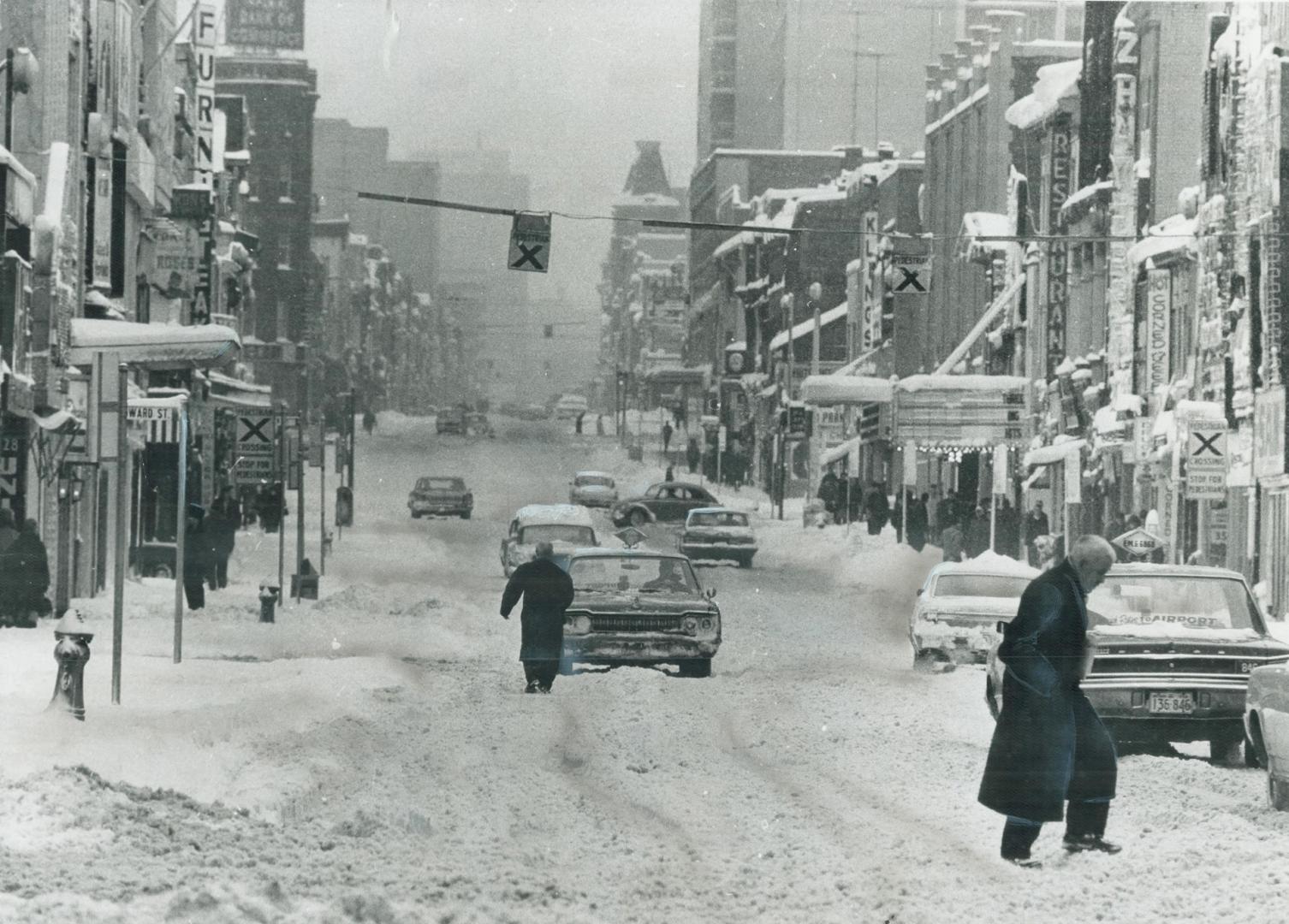 Desolate is the word for Yonge St