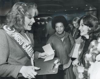 Cindrella 1980, Teresa MacKay, 18, of Calgary didn't have to worry about her Miss Canada crown turning into a pumpkin overnight