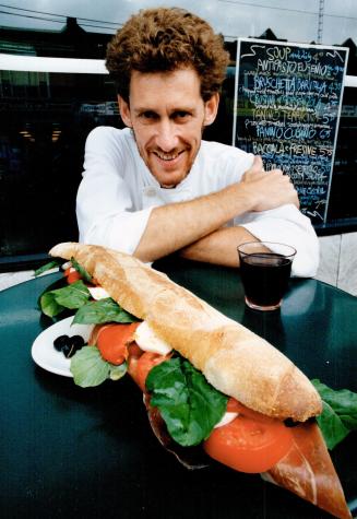 Andrew Milne-Allan, chef at Bar Italia, presents Panino Terracina, a sandwich for all seasons