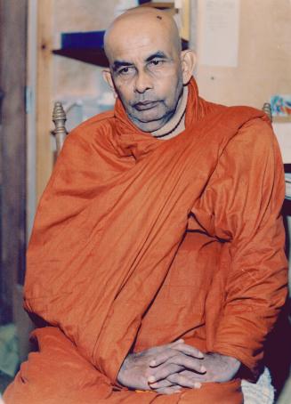 Leading Buddhish Monk Maha Nayaka