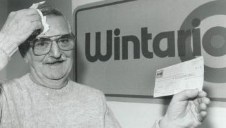 A week ago Henry Hudson thought he had won $10 in the weekly Wintario draw