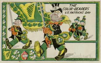 The color-bearers St. Patrick's Day