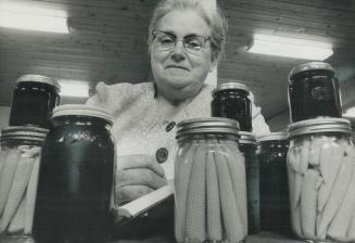Preserves a-plenty are in store for visitors to the Mennonite Relief Sale in New Hamburg, May 27
