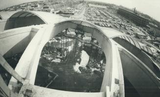 Sports - Olympics - (1976) - Montreal - Olympic Stadium - (Construction)