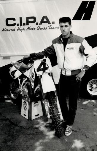 4th-ranked: Mississauga motorcycle racer Glen Nicholson will never forget the 1988 season, in which he lost his friend, mechanic and manager, Arthur Kotte
