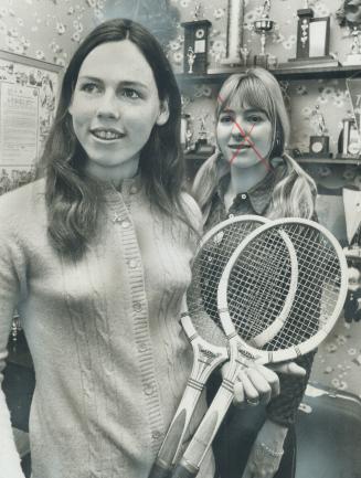Jane O'Hara of Toronto, above, and Vancouver's Vicki Berner are first Canadians on women's pro tennis circuit
