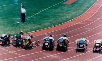 Wheelchair Racing Etobicoke Centennial Stadium