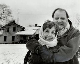 Author Janet Lunn and her husband Dick, head of the journalism department at Ryerson, live in Niles' Corners, (pop