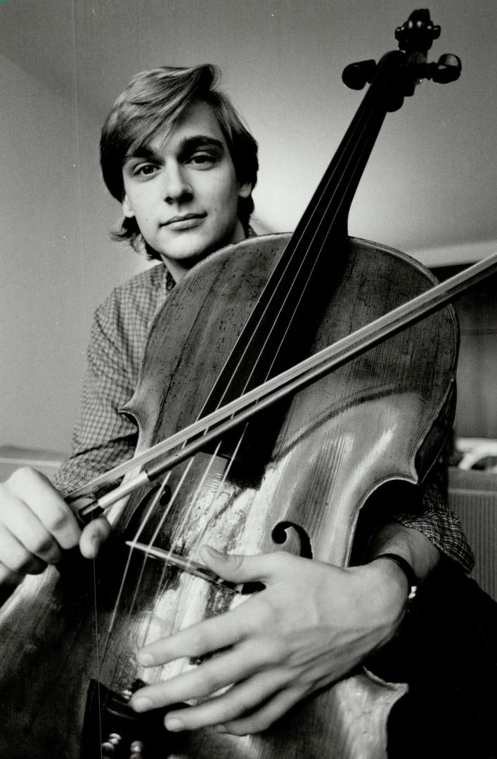 Tom Mueller: young Scarborough musician is a cellist with the Toronto Symphony Youth Orchestra