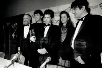 The Band. Cdn Music Hall of Fame Award