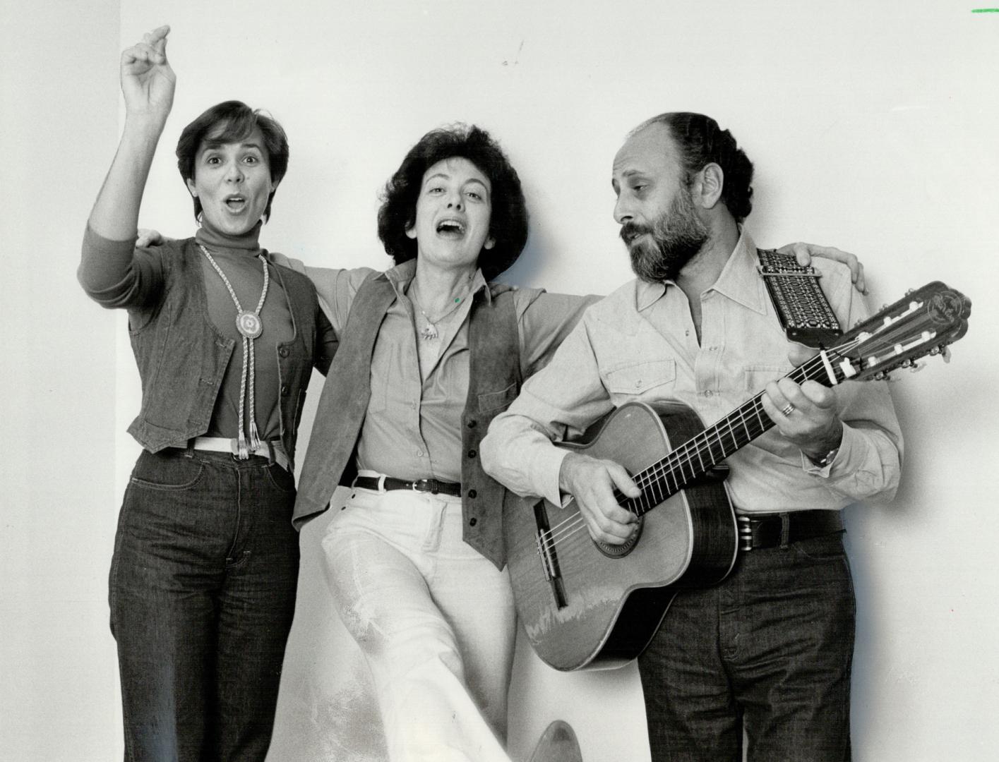 Sharon, Lois and Bram have a hard time fitting in all their favorites for youngsters on record, they say