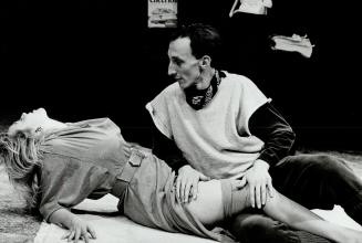 Jane Spidell and Julian Richings