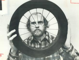 Illusions in art is the theme of sculptor Colin Ware's show on display this week at Scarborough College