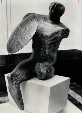 Henry Moore's 'Seated warrior'