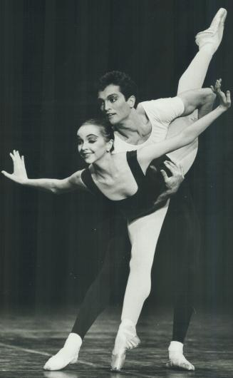 Peter Ottmann and Sally - Anne Hickin in Balanchire's The Four Temperemants National Ballets