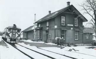 Days are numbered for the railway station at Claremont (above)