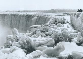 The icing on the cake at Niagara Falls this time of year makes for even more spectacular viewing than in summer