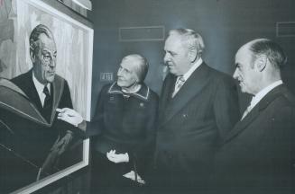 North York dedicates new library, Portrait of the late Dr. Frederick Minkler, North York's first director of education