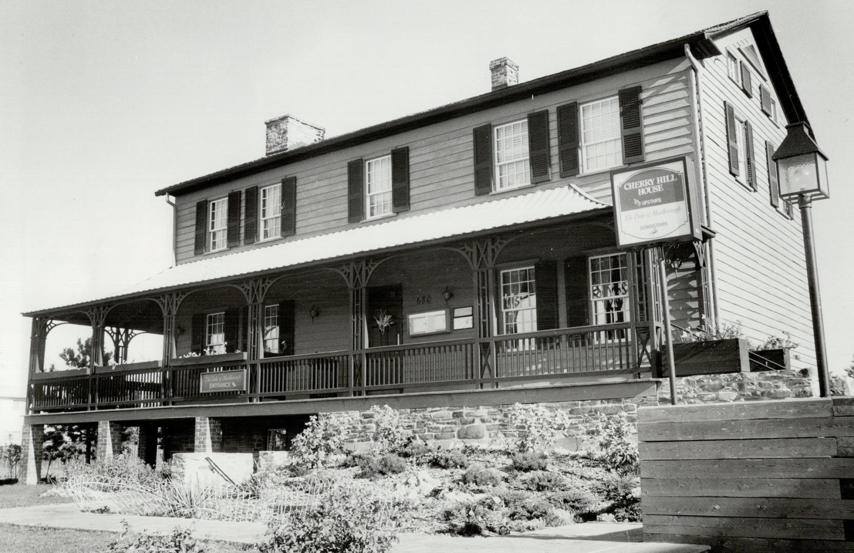 Cherry Hill House is oldest building in Mississauga