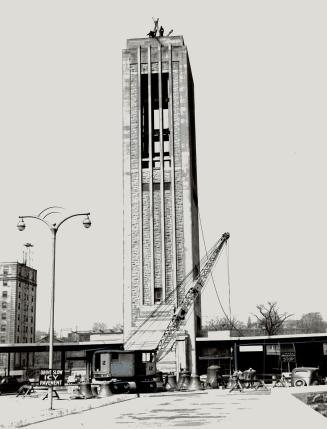 Largest Carillon in Canada is being installed in Peace Tower at Rainbow bridge, Niagara Falls