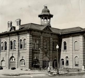 New Address. Orangeville town hall (here) is now the address of Stanley Wild and his three sons. Their next room neighbors are the chief of police and(...)