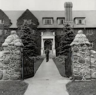 Used by the C.W.A.C. during the war, the main building at the Oakville headquarters formerly was an I.O.F. home. Gen. Vokes, who led the Canadians at Ortona, was G.O.C. of the C.A.O.F. in Geremany