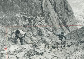 Trapped at the base of the Scarborough Bluffs, Neil MacCubbin, 13, was rescued by fireman Boyd Henshall