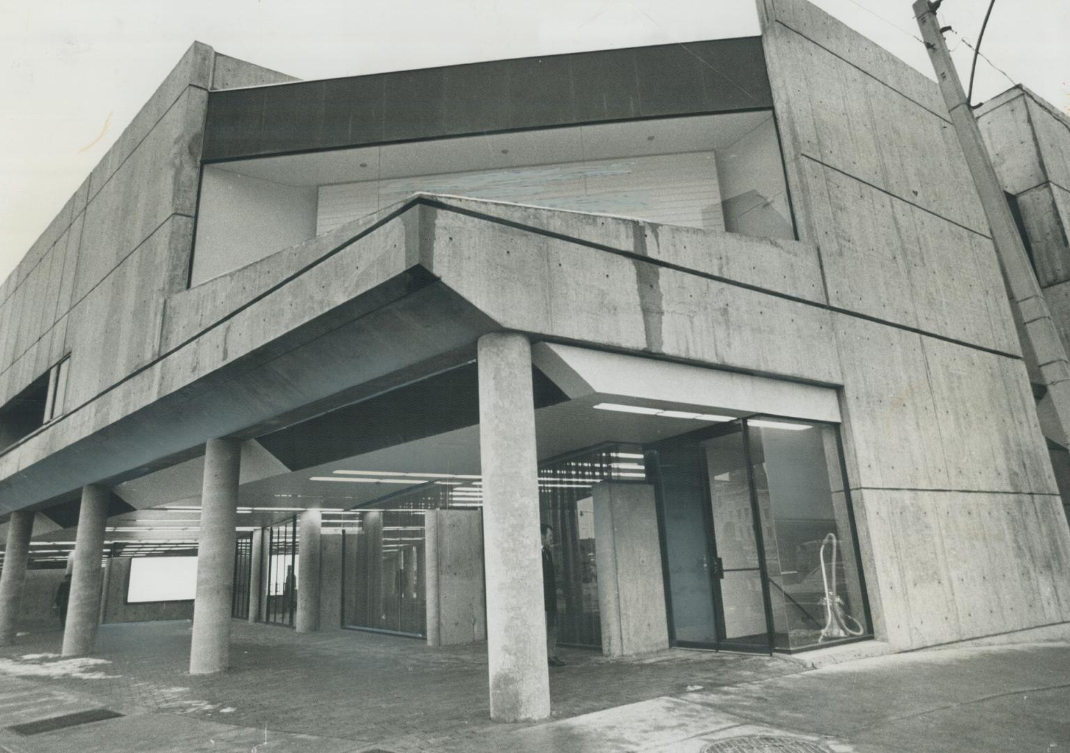 A centre of gravity for the expression of Toronto's art was what the Toronto Planning Board was looking for in 1962