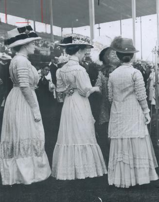 Back in 1910, a reception was given at the EX by Sir henry and Lady Pellatt, of Casa Loma fame