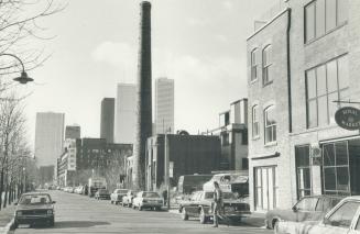 A steady loss of smokestack industries, such as this former factory on the Esplanade at Pricess St