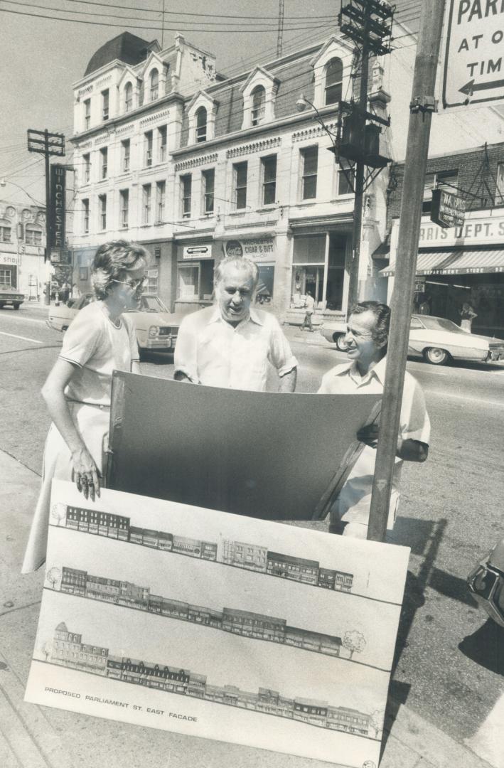 A new look for Old Cabbagetown is the goal of Parliament St