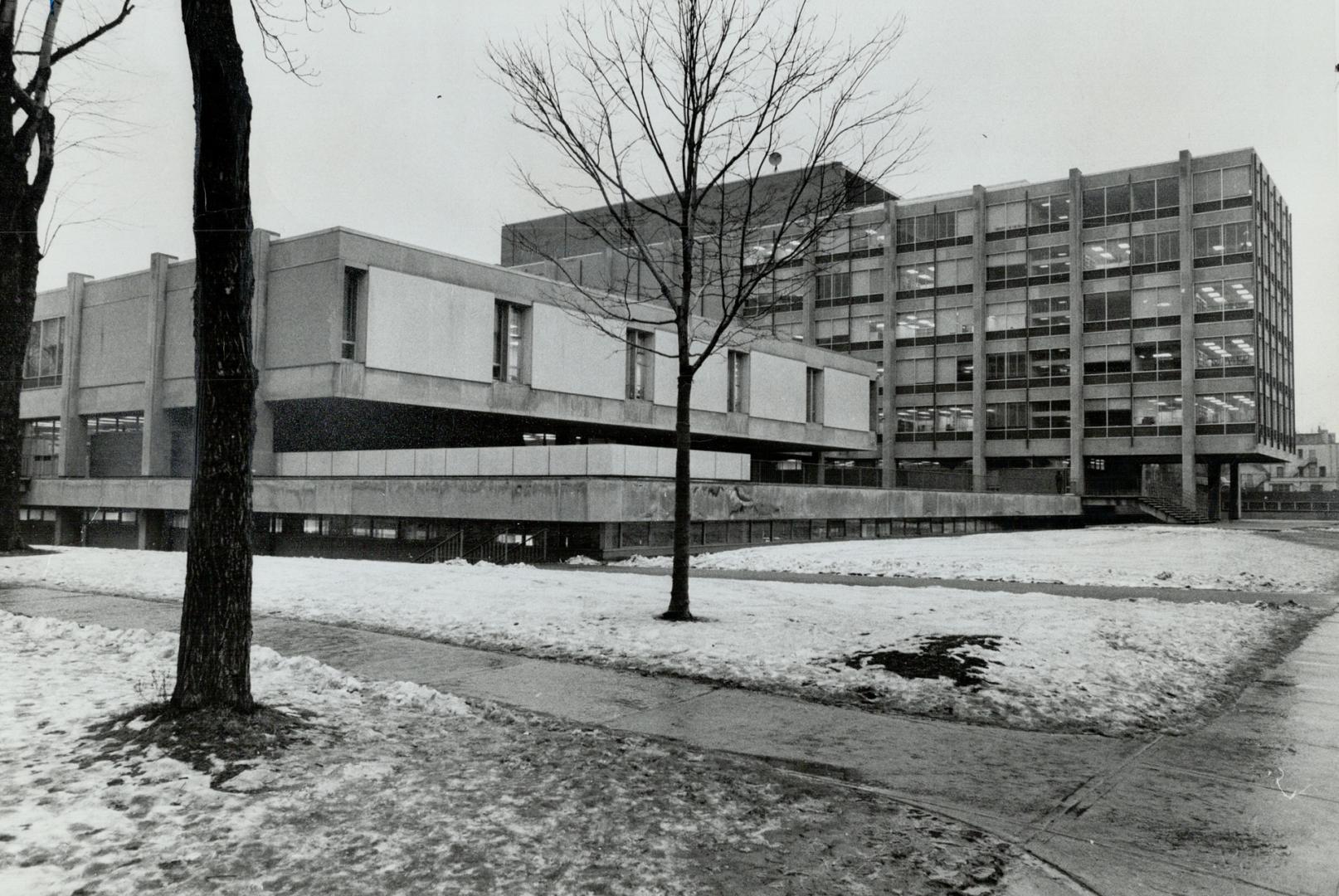 The university of Toronto's new sidney smith hall on St