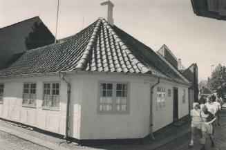 The small home on the island of Funen where Hans Christian Andersen was born