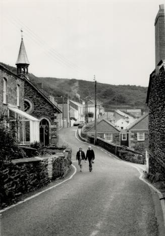 The quiet streets of Portloe offer retreat from a busy world
