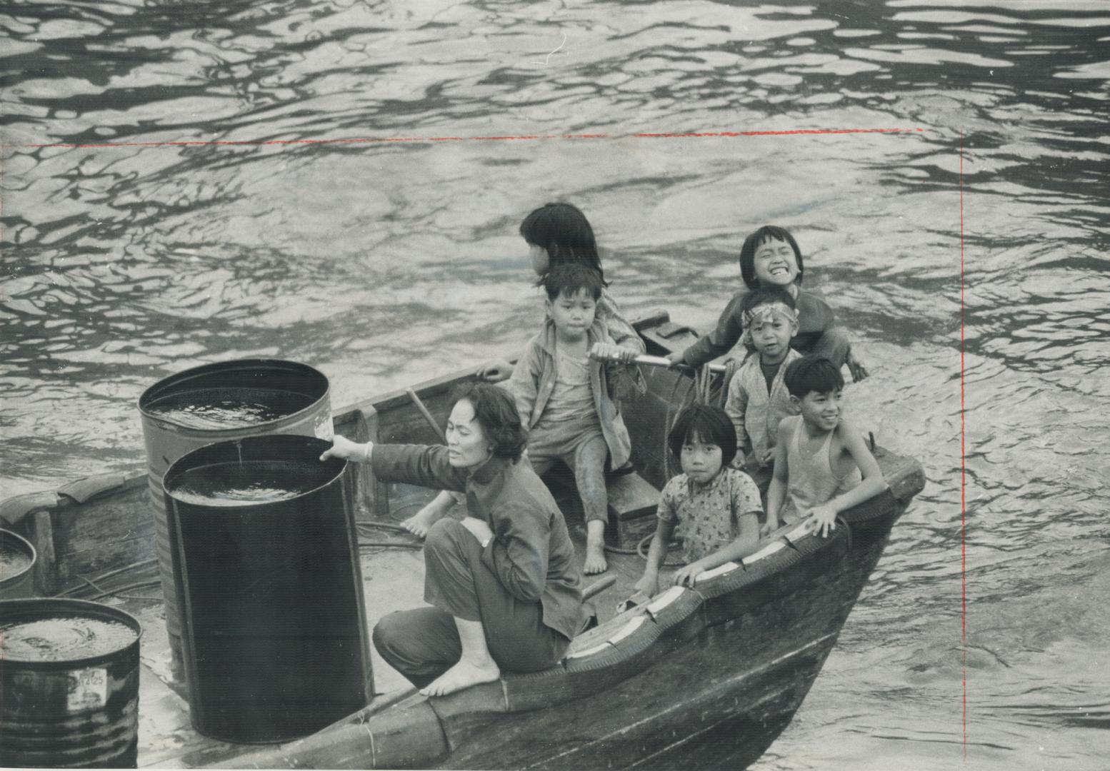 The water people of Hong Kong are born, live and die aboard the junks and small craft that populate the busy harbor