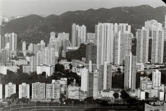 Hong Kong - Residential area on Bay