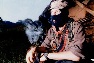 Mexican Zapatista leader Maroos