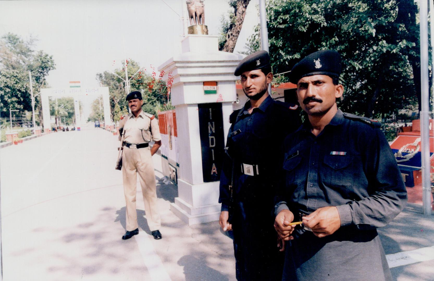 Soldiers at India Border Wagah