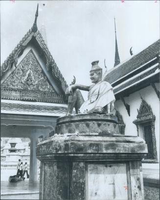 The grand palace at Bangkok, a place of delicate spires and statues, was the residence of King Mongkut where Anna Leonowens wrote the diary on which t(...)