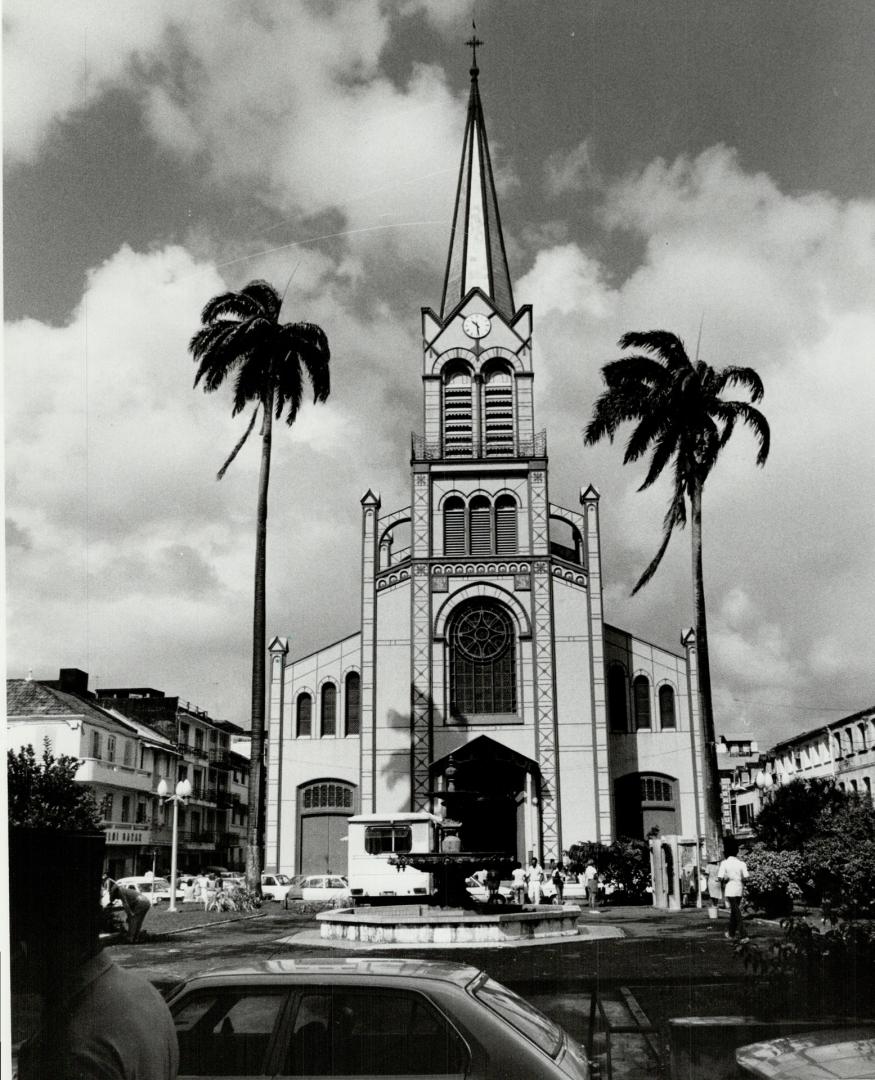 A shopping spree in Fort-de-France, Martinique, where Cathedrale St