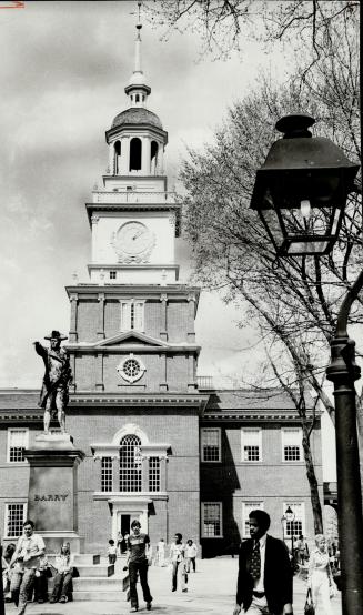 Independence Hall is among Philadelphia's spruced-up sights